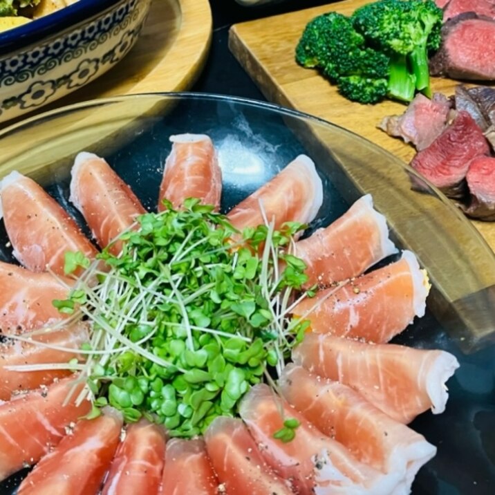 パーティの前菜にも!みかんの生ハム巻き